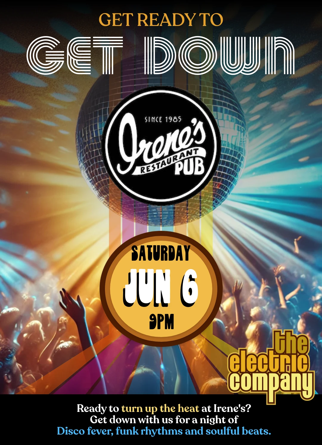 Get Down at Irene's Pub poster